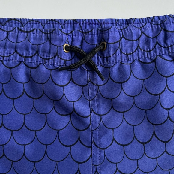 Mini Rodini Boy’s Blue Swim Trunks - Picture 3 of 5